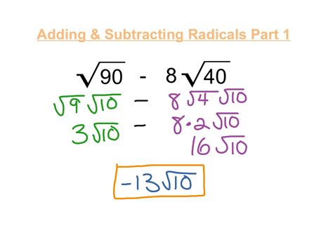 add and subtract radical expressions calculator|adding and subtracting radical calculator.